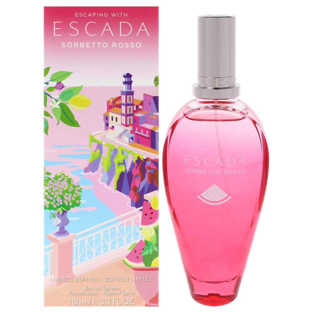 Sorbetto Rosso - Limited Edition BY Escada for Women 3.3 oz EDT Spray